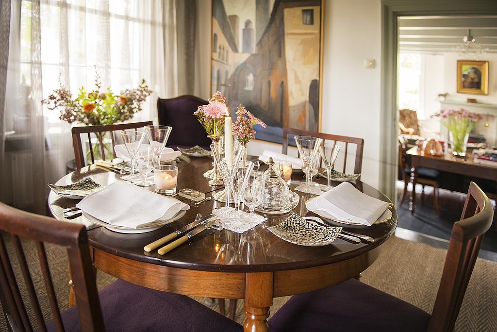 Dineren bij De HEEREN van TUIL opkamer