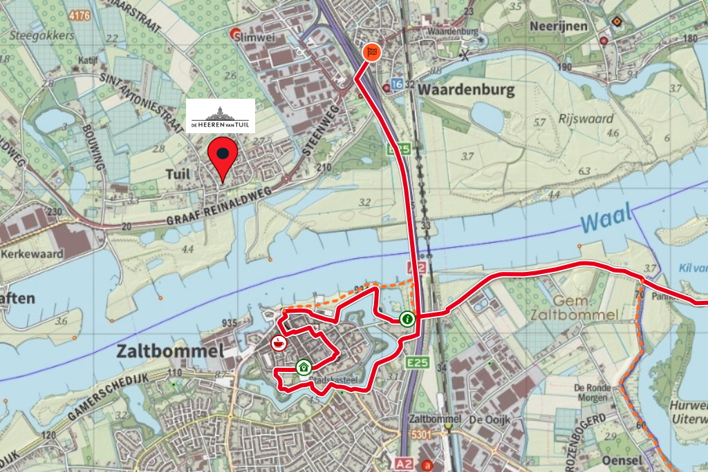 Overnachten Maarten van Rossumpad etappe 3