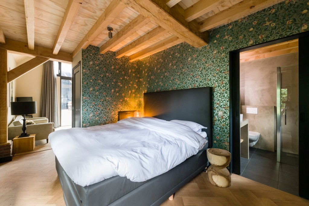 Slaapkamer Cottage De Heeren van Tuil